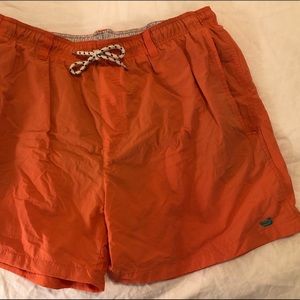 Southern Marsh Orange/Red Men’s Bathing Suit XL